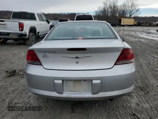 2005 Chrysler Sebring with VIN 1C3EL46X55N518600, listed as a Copart auction lot 44782145 with 159,436 mi miles and Salvage Title. Bid and sale history available at DreamBid. Image 6.