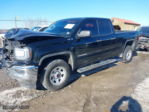 2016 GMC Sierra 1500 with VIN 1GTV2LEH8GZ340597, listed as a IAAI auction lot 41431161 with 109,187 mi miles. Bid and sale history available at carsss.com. Image 18.