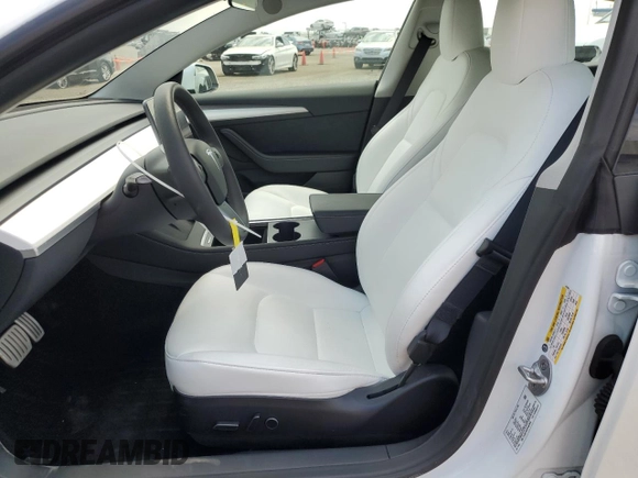 2023 Tesla Model 3 Performance with VIN 5YJ3E1EC5PF487845, listed as a Copart auction lot 62686164 with 4,938 mi miles and Salvage Title. Bid and sale history available at carsss.com. Image 7.