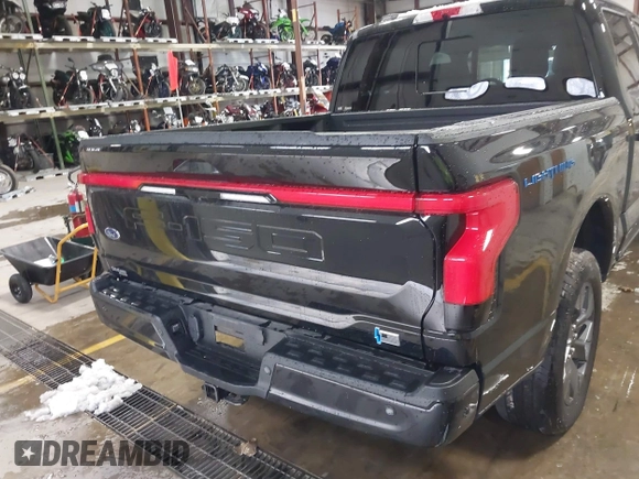 2023 Ford F-150 Lightning Pro with VIN 1FTVW1EV5PWG59228, listed as a IAAI auction lot 40838790 with Not Provided miles and . Bid and sale history available at DreamBid. Image 17.