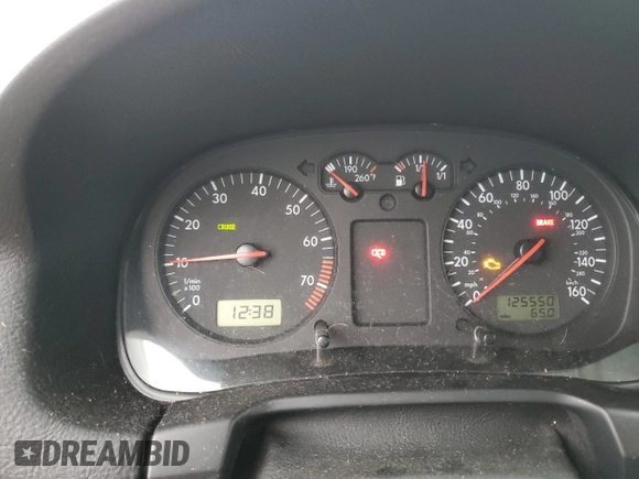 2003 Volkswagen Jetta with VIN WVWRK61JX3W169102, listed as a Copart auction lot 84516274 with 125,550 mi miles and Salvage title. Bid and sale history available at DreamBid. Image 9.