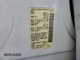 2017 Nissan Titan Pro-4X z VIN 1N6BA1F40HN559615, wystawiony jako Copart lot #57636455 z przebiegiem 99 803 mil mil oraz Szkoda całkowita • Salvage title. Historia ofert i sprzedaży dostępna na DreamBid. Obrazek 12.