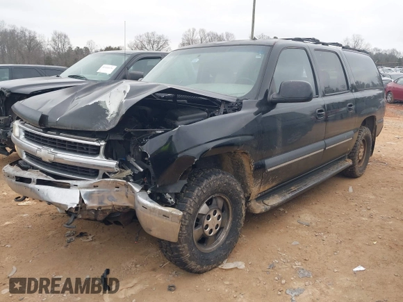 2002 Chevrolet Suburban LS with VIN 3GNEC16Z42G281945, listed as a IAAI auction lot 41419037 with 203,928 mi miles. Bid and sale history available at carsss.com. Image 2.