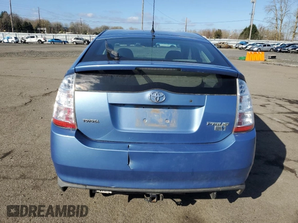 2006 Toyota Prius with VIN JTDKB20U867522005, listed as a Copart auction lot 48026665 with 192,426 mi miles and Salvage Title. Bid and sale history available at carsss.com. Image 6.