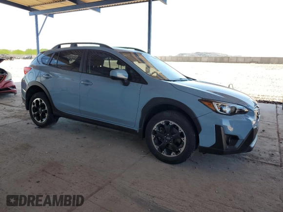 2021 Subaru Crosstrek Premium with VIN JF2GTAPC5M8266862, listed as a Copart auction lot 64136355 with 41,777 mi miles and Salvage title. Bid and sale history available at DreamBid. Image 4.