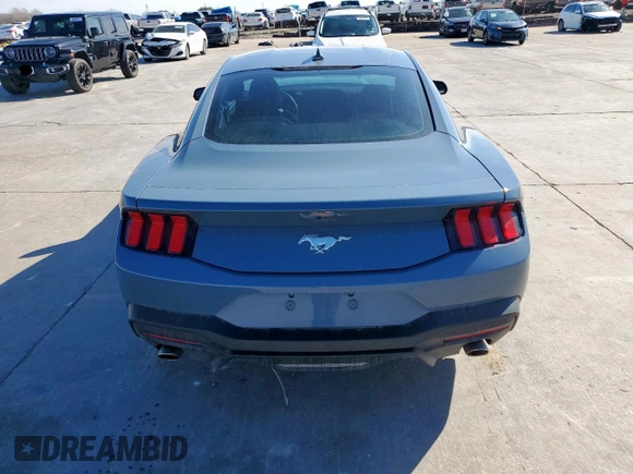 2024 Ford Mustang EcoBoost with VIN 1FA6P8TH3R5137767, listed as a Copart auction lot 47287715 with 10,448 mi miles and Salvage Title. Bid and sale history available at DreamBid. Image 6.