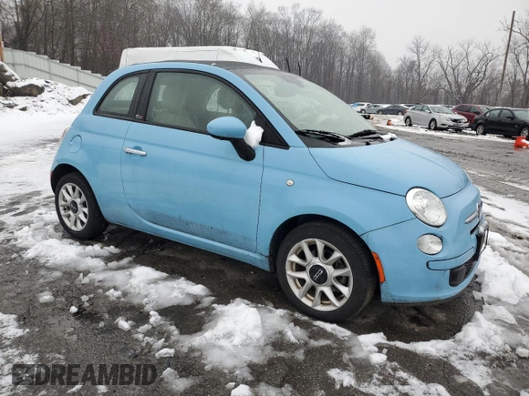 2017 FIAT 500 Pop z VIN 3C3CFFLR4HT505924, wystawiony jako Copart lot #81500754 z przebiegiem 49 618 mil mil oraz Nie do naprawy • Non repairable. Historia ofert i sprzedaży dostępna na DreamBid. Obrazek 4.