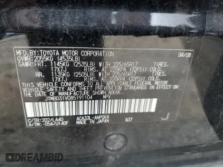 2008 Toyota RAV4 Ltd with VIN JTMBD31V085191104, listed as a Copart auction lot 72521584 with 127,328 mi miles and Clean Title. Bid and sale history available at carsss.com. Image 14.
