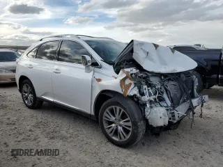 2013 Lexus RX 350 with VIN 2T2BK1BA7DC204137, listed as a Copart auction lot 47279625 with 0 mi miles and Salvage Title. Bid and sale history available at carsss.com. Image 4.