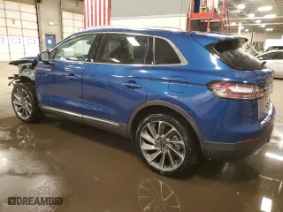 2021 Lincoln Nautilus Reserve with VIN 2LMPJ8KP0MBL18757, listed as a Copart auction lot 43457334 with 25,815 mi miles. Bid and sale history available at carsss.com. Image 2.