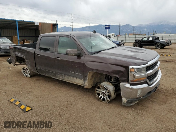 2016 Chevrolet Silverado 1500 LT with VIN 3GCUKREC9GG262656, listed as a Copart auction lot 44765435 with 112,940 mi miles and Salvage Title. Bid and sale history available at DreamBid. Image 4.