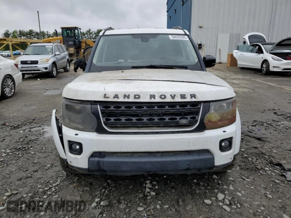 2016 Land Rover LR4 HSE Lux with VIN SALAK2V61GA802612, listed as a Copart auction lot 56620595 with Not Provided miles and Salvage Title. Bid and sale history available at DreamBid. Image 5.