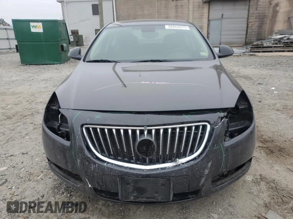 2011 Buick Regal CXL Turbo TO7 with VIN W04G15GVXB1117179, listed as a Copart auction lot 88866075 with 136,210 mi miles and Clean Title. Bid and sale history available at carsss.com. Image 5.