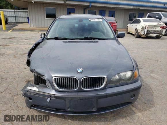 2005 BMW 3 Series 325i with VIN WBAET37495NJ90511, listed as a Copart auction lot 50623755 with 0 mi miles and Salvage Title. Bid and sale history available at carsss.com. Image 5.