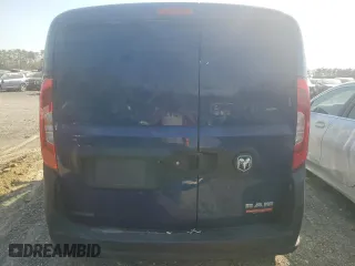 2018 Ram ProMaster City Cargo Van Tradesman with VIN ZFBERFAB5J6K09198, listed as a Copart auction lot 50823875 with 79,667 mi miles and Salvage Title. Bid and sale history available at carsss.com. Image 6.