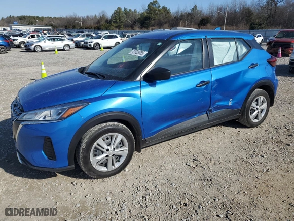 2023 Nissan Kicks S with VIN 3N1CP5BV0PL546263, listed as a Copart auction lot 42629035 with 17,839 mi miles and Salvage Title. Bid and sale history available at carsss.com. Image 1.