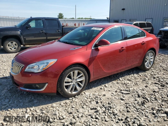 2015 Buick Regal Premium I with VIN 2G4GN5EX8F9275855, listed as a Copart auction lot 65239505 with 110,425 mi miles and Clean title. Bid and sale history available at DreamBid. Image 1.