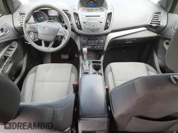 2017 Ford Escape SE with VIN 1FMCU9GD6HUE72847, listed as a Copart auction lot 53443735 with 106,462 mi miles and Salvage Title. Bid and sale history available at carsss.com. Image 8.