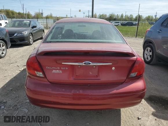 2003 Ford Taurus SES Standard with VIN 1FAFP55S63A144461, listed as a Copart auction lot 52893365 with 63,309 mi miles and Clean Title. Bid and sale history available at carsss.com. Image 6.
