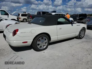 2002 Ford Thunderbird Hardtop Premium with VIN 1FAHP60A22Y124596, listed as a Copart auction lot 79107984 with Not Provided miles and Salvage Title. Bid and sale history available at DreamBid. Image 3.