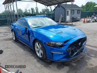 2019 Ford Mustang GT with VIN 1FA6P8CF4K5180728, listed as a IAAI auction lot 42250689 with 9,135 mi miles and . Bid and sale history available at DreamBid. Image 1.