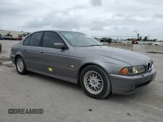 2003 BMW 5 Series 530iA with VIN WBADT63493CK45583, listed as a Copart auction lot 79514054 with 103,882 mi miles and Salvage Title. Bid and sale history available at carsss.com. Image 4.