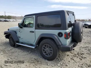 2024 Jeep Wrangler Sport S with VIN 1C4PJXAG2RW335190, listed as a Copart auction lot 51767465 with 2,717 mi miles and Salvage title. Bid and sale history available at DreamBid. Image 2.