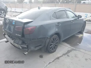 2009 Lexus IS 250 with VIN JTHBK262695087036, listed as a IAAI auction lot 41944640 with 221,438 mi miles and . Bid and sale history available at DreamBid. Image 4.