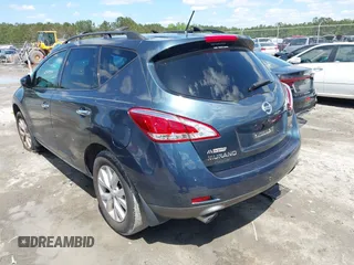 2014 Nissan Murano SL with VIN JN8AZ1MU5EW400142, listed as a IAAI auction lot 41975236 with 131,632 mi miles and . Bid and sale history available at carsss.com. Image 3.