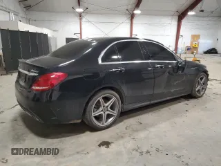 2018 Mercedes-Benz C 300 with VIN 55SWF4KB9JU258906, listed as a Copart auction lot 49953165 with 40,492 mi miles and Salvage Title. Bid and sale history available at DreamBid. Image 3.