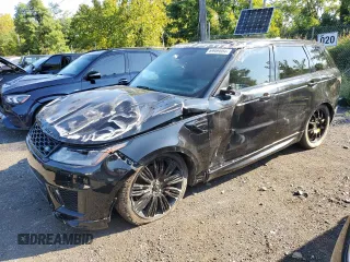 2022 Land Rover Range Rover Sport HSE Dynamic with VIN SALWR2SE5NA228185, listed as a Copart auction lot 69989084 with 18,651 mi miles and Salvage Title. Bid and sale history available at DreamBid. Image 1.