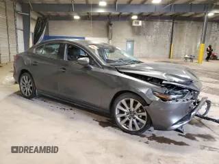 2022 Mazda 3 Premium with VIN 3MZBPADL3NM314922, listed as a Copart auction lot 80334484 with 28,445 mi miles and Salvage Title. Bid and sale history available at DreamBid. Image 4.