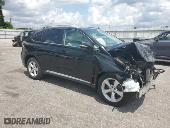 2010 Lexus RX 350 z VIN JTJBK1BA4A2404775, wystawiony jako Copart lot #60422425 z przebiegiem Nie podano mil oraz Szkoda całkowita • Salvage title. Historia ofert i sprzedaży dostępna na DreamBid. Obrazek 4.