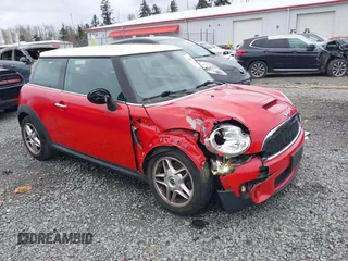 2008 MINI Hardtop S with VIN WMWMF73588TT93589, listed as a IAAI auction lot 41867512 with 50,400 mi miles and . Bid and sale history available at DreamBid. Image 1.