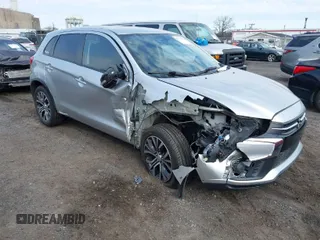2018 Mitsubishi Outlander Sport ES 2.0 with VIN JA4AR3AU2JZ017872, listed as a IAAI auction lot 41773929 with 79,913 mi miles. Bid and sale history available at carsss.com. Image 1.