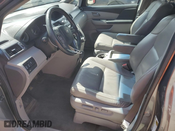 2012 Honda Odyssey EX-L with VIN 5FNRL5H61CB067331, listed as a Copart auction lot 50016455 with 156,020 mi miles and Non Repairable. Bid and sale history available at DreamBid. Image 7.