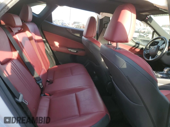 2022 Lexus NX 350h with VIN JTJAKCEZ0N2000242, listed as a Copart auction lot 47052765 with Not provided miles and Salvage title. Bid and sale history available at DreamBid. Image 11.
