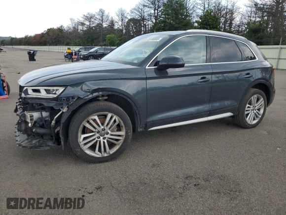 2018 Audi Q5 Premium Plus with VIN WA1BNAFY8J2247988, listed as a Copart auction lot 65188895 with 146,177 mi miles and Clean title. Bid and sale history available at DreamBid. Image 1.