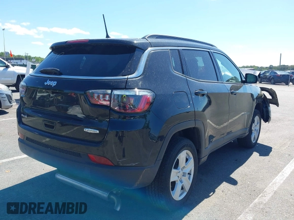 2022 Jeep Compass Latitude с VIN 3C4NJDBB4NT151989, выставлен на аукционе IAAI как лот 42297583 с пробегом 20 352 миль миль и . История ставок и продаж доступна на DreamBid. Изображение 4.
