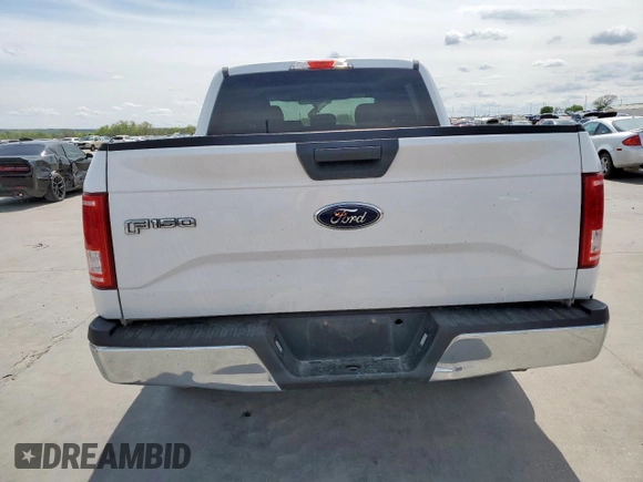 2017 Ford F-150 XL with VIN 1FTEW1CG5HFA76227, listed as a Copart auction lot 50807885 with 164,498 mi miles and Salvage Title. Bid and sale history available at DreamBid. Image 6.