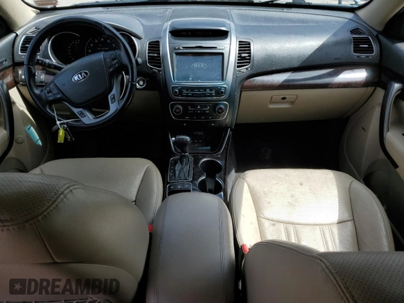 2014 Kia Sorento EX with VIN 5XYKUDA7XEG497463, listed as a Copart auction lot 53112355 with 135,217 mi miles and Clean Title. Bid and sale history available at DreamBid. Image 8.