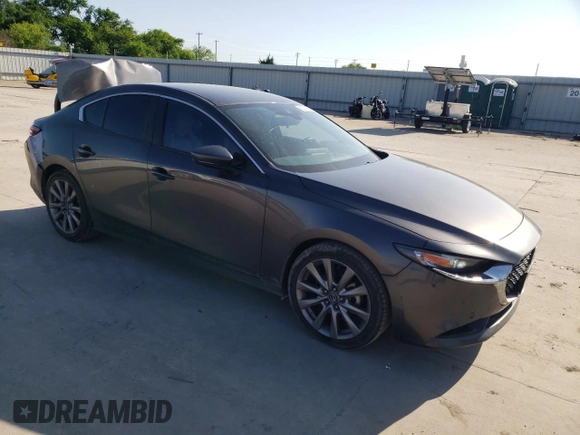 2019 Mazda 3 Preferred with VIN 3MZBPADL8KM110533, listed as a Copart auction lot 52118745 with 92,041 mi miles and Salvage Title. Bid and sale history available at DreamBid. Image 4.
