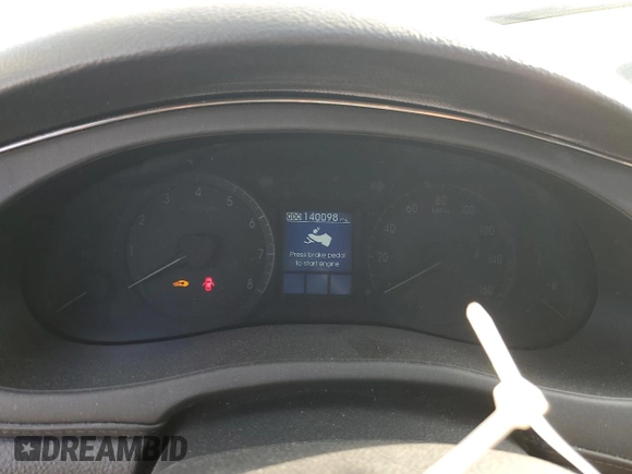 2010 Hyundai Genesis with VIN KMHGC4DF7AU097280, listed as a Copart auction lot 71830464 with 140,098 mi miles and Salvage Title. Bid and sale history available at carsss.com. Image 9.