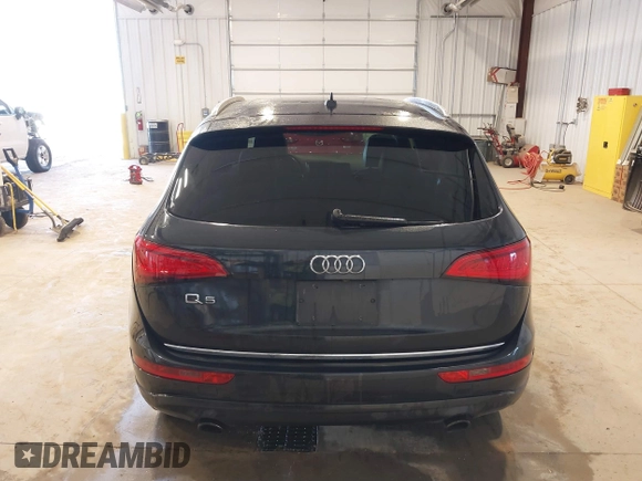 2017 Audi Q5 Premium with VIN WA1C2AFP7HA068989, listed as a IAAI auction lot 41753832 with 88,033 mi miles. Bid and sale history available at carsss.com. Image 16.