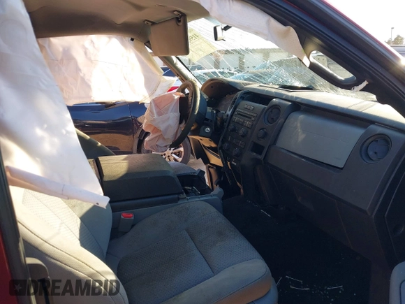 2014 Ford F-150 XL with VIN 1FTFX1CF4EKD49282, listed as a IAAI auction lot 41595728 with Not Provided miles and . Bid and sale history available at DreamBid. Image 5.
