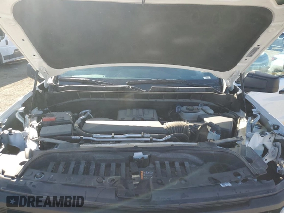 2023 Chevrolet Silverado 1500 Custom with VIN 3GCPDBEK7PG159113, listed as a Copart auction lot 89026075 with 27,447 mi miles and Salvage Title. Bid and sale history available at DreamBid. Image 11.