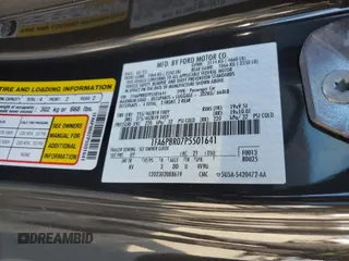 2023 Ford Mustang Mach 1 with VIN 1FA6P8R07P5501641, listed as a Copart auction lot 85503074 with 15,331 mi miles and Salvage title. Bid and sale history available at DreamBid. Image 12.