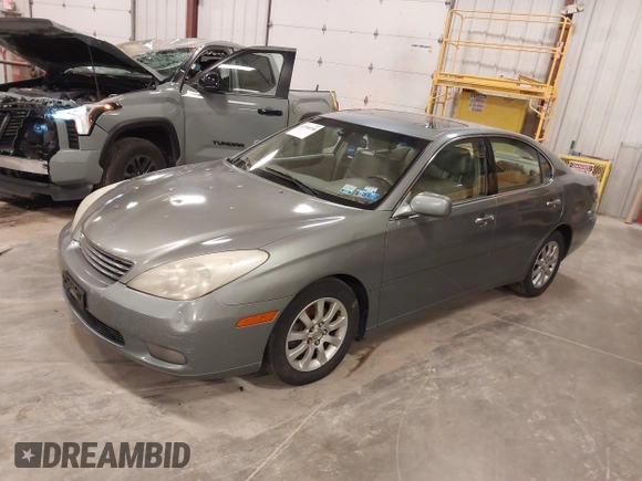 2003 Lexus ES 300 with VIN JTHBF30G630136397, listed as a IAAI auction lot 41968248 with 161,242 mi miles and . Bid and sale history available at carsss.com. Image 2.