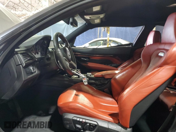 2015 BMW M4 with VIN WBS3R9C52FK334812, listed as a Copart auction lot 41716564 with 91,838 mi miles. Bid and sale history available at carsss.com. Image 7.