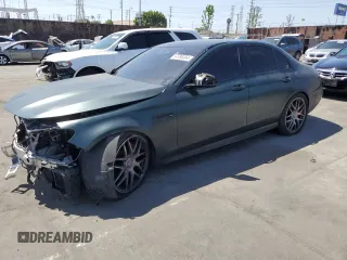 2019 Mercedes-Benz E 63 S AMG with VIN WDDZF8KB9KA505380, listed as a Copart auction lot 54086384 with Not Provided miles and Salvage Title. Bid and sale history available at DreamBid. Image 1.